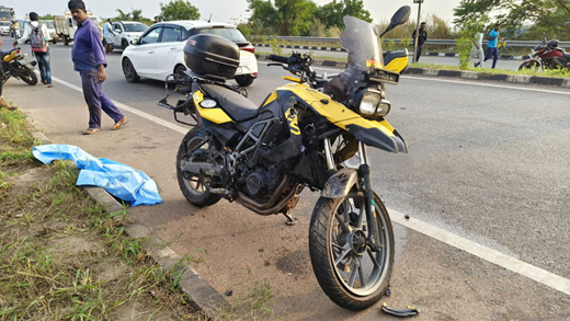 Bike accident- Kundapur